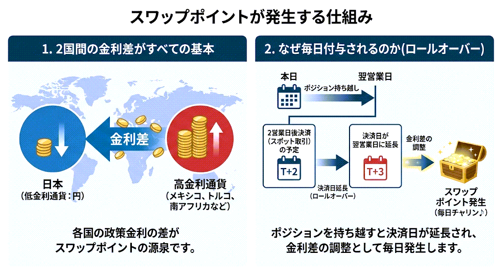 スワップポイント 仕組み